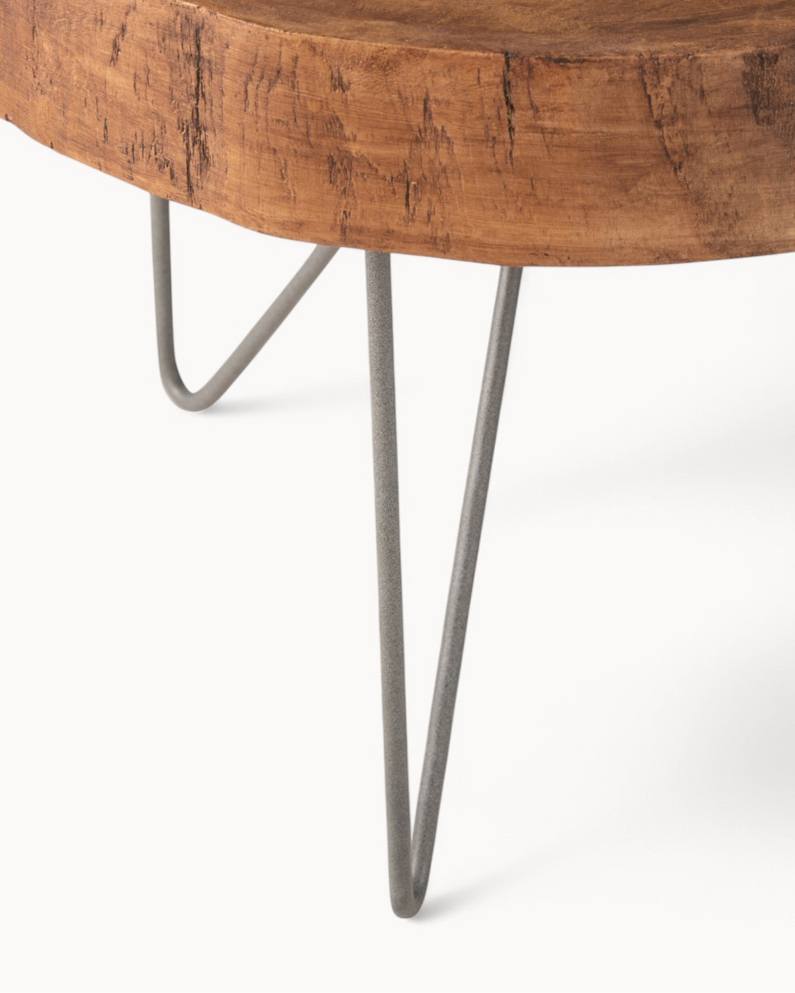 J-Line – Beistelltisch-Set aus Paulownia-Holz – Braun – 2-teilig