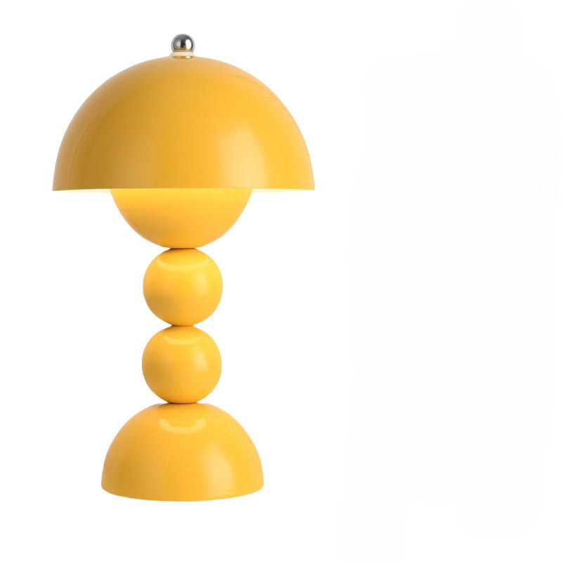 Elegante Stoff-Atmosphärenlampe in Knospenform