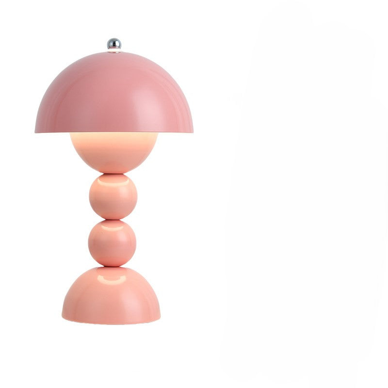 Elegante Stoff-Atmosphärenlampe in Knospenform