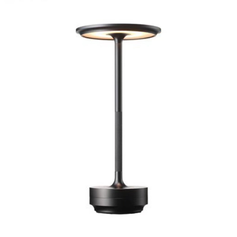 Tragbare Ambientelampe aus Aluminium im Industrie-Touch-Design