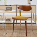 Esszimmerstuhl aus Massivholz im Mid-Century-Modern-Stil