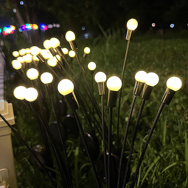 Schwingende Solar-Glühwürmchen-Gartenleuchten
