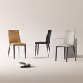 Moderner Esszimmerstuhl im italienischen Stil – Gepolsterter Designerstuhl