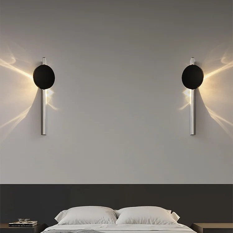 Moderne LED Wandlampe mit Ripple-Lichteffekt & Drehfunktion
