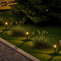 Vintage Solar Gartenleuchte – LED Außenleuchte mit Erdspieß