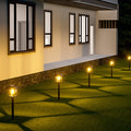 Vintage Solar Gartenleuchte – LED Außenleuchte mit Erdspieß