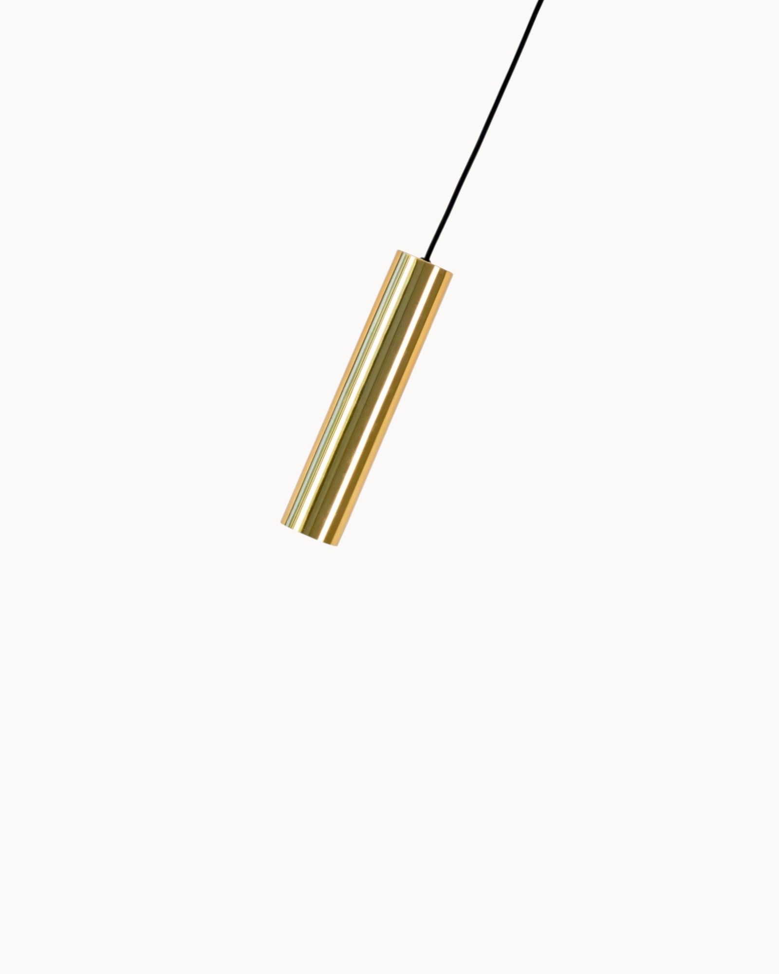 Paris Pendelleuchte – Modernes Design, Stahl in Messing, GU10 Fassung