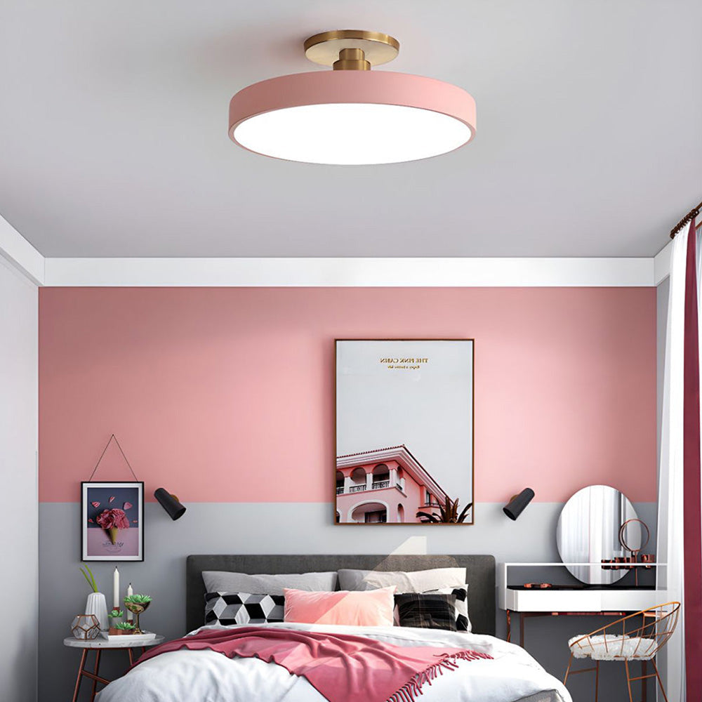 LED-Deckenleuchte | Hochwertiger Kunststoff-Lampenschirm, Blendschutz, einfache Installation, lange Lebensdauer