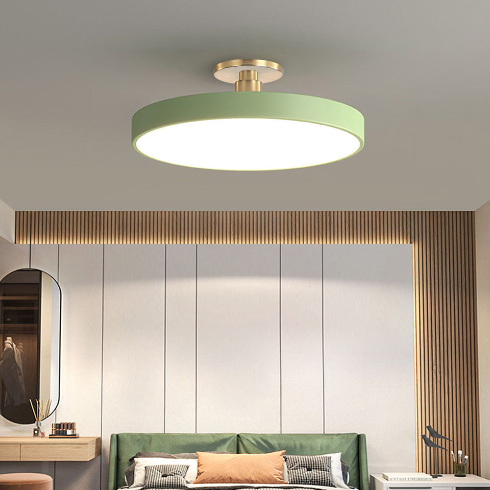 LED-Deckenleuchte | Hochwertiger Kunststoff-Lampenschirm, Blendschutz, einfache Installation, lange Lebensdauer