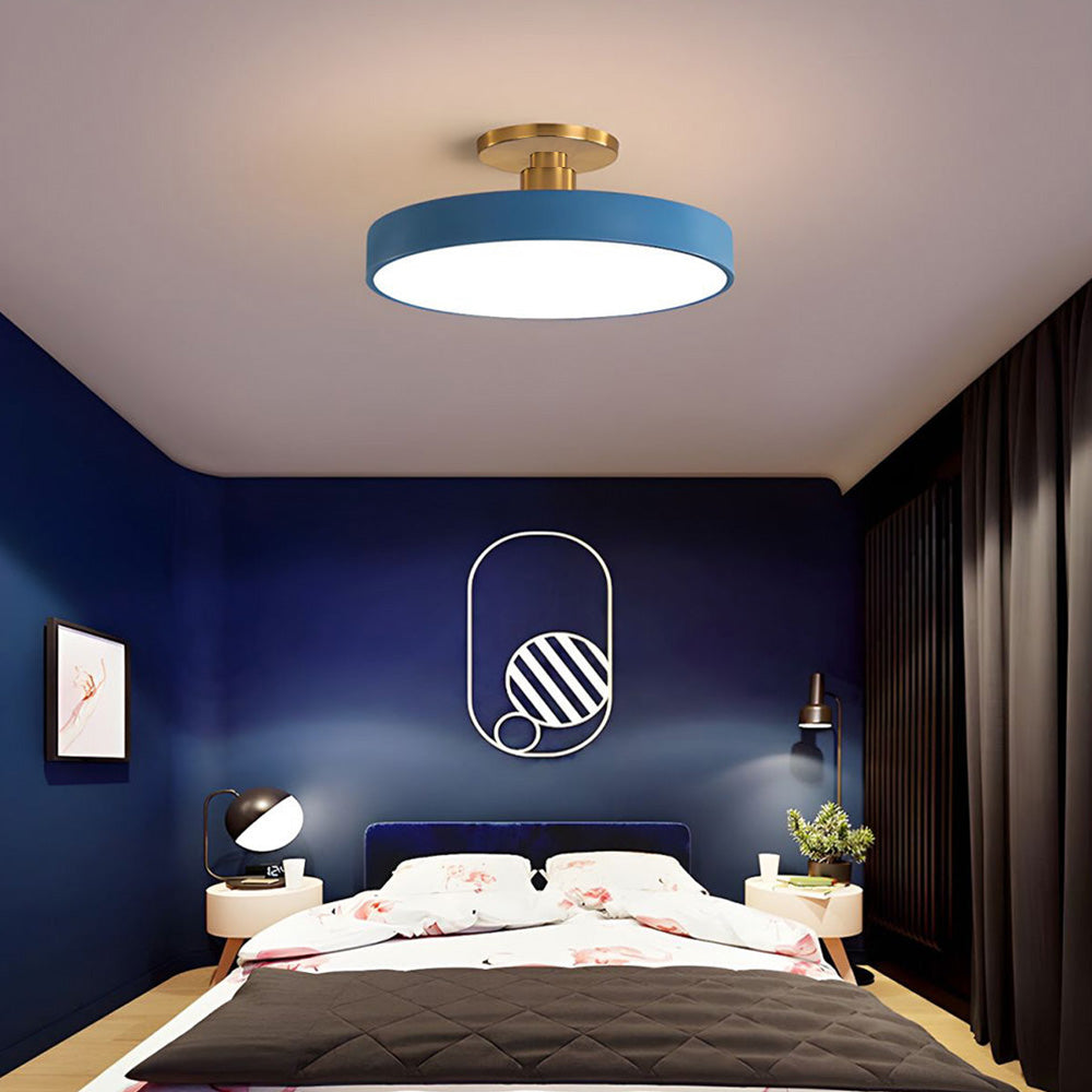 LED-Deckenleuchte | Hochwertiger Kunststoff-Lampenschirm, Blendschutz, einfache Installation, lange Lebensdauer