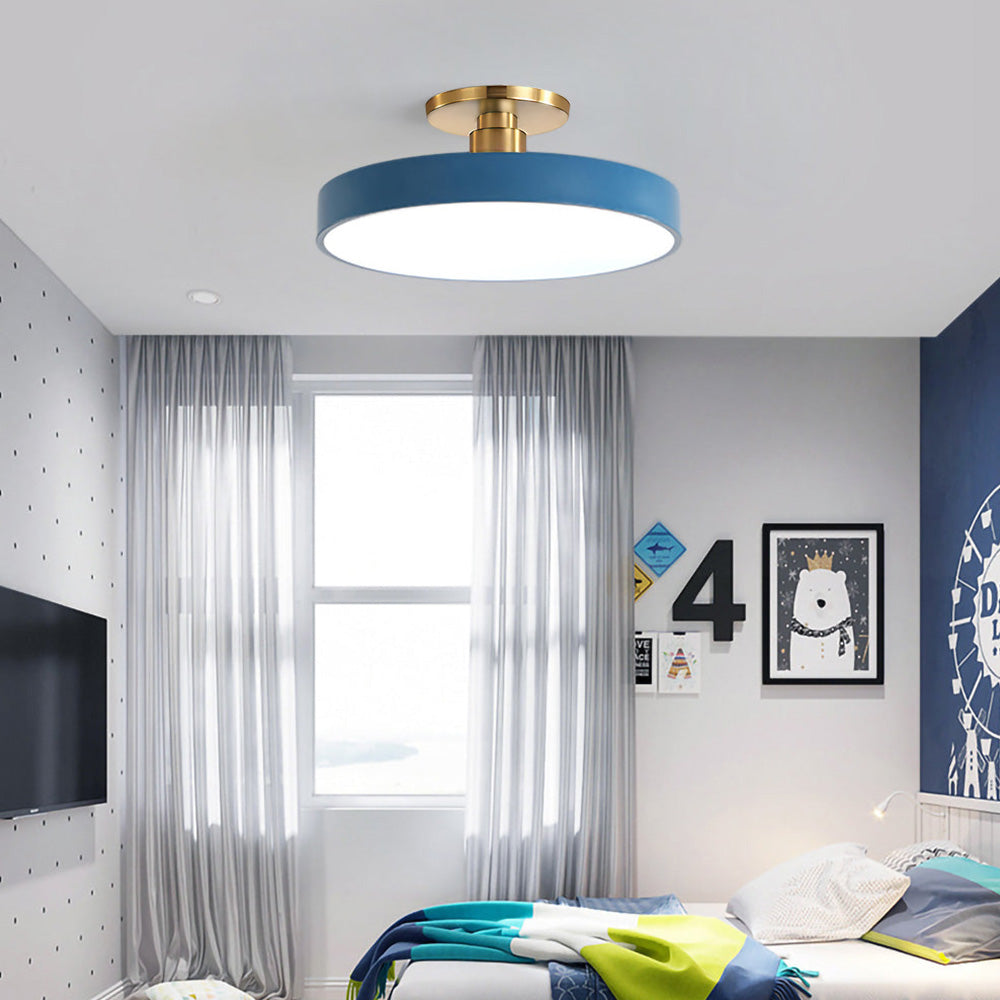 LED-Deckenleuchte | Hochwertiger Kunststoff-Lampenschirm, Blendschutz, einfache Installation, lange Lebensdauer