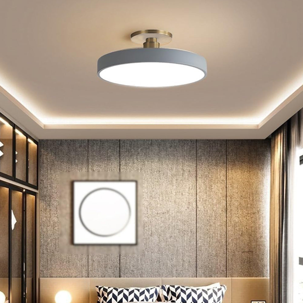 LED-Deckenleuchte | Hochwertiger Kunststoff-Lampenschirm, Blendschutz, einfache Installation, lange Lebensdauer