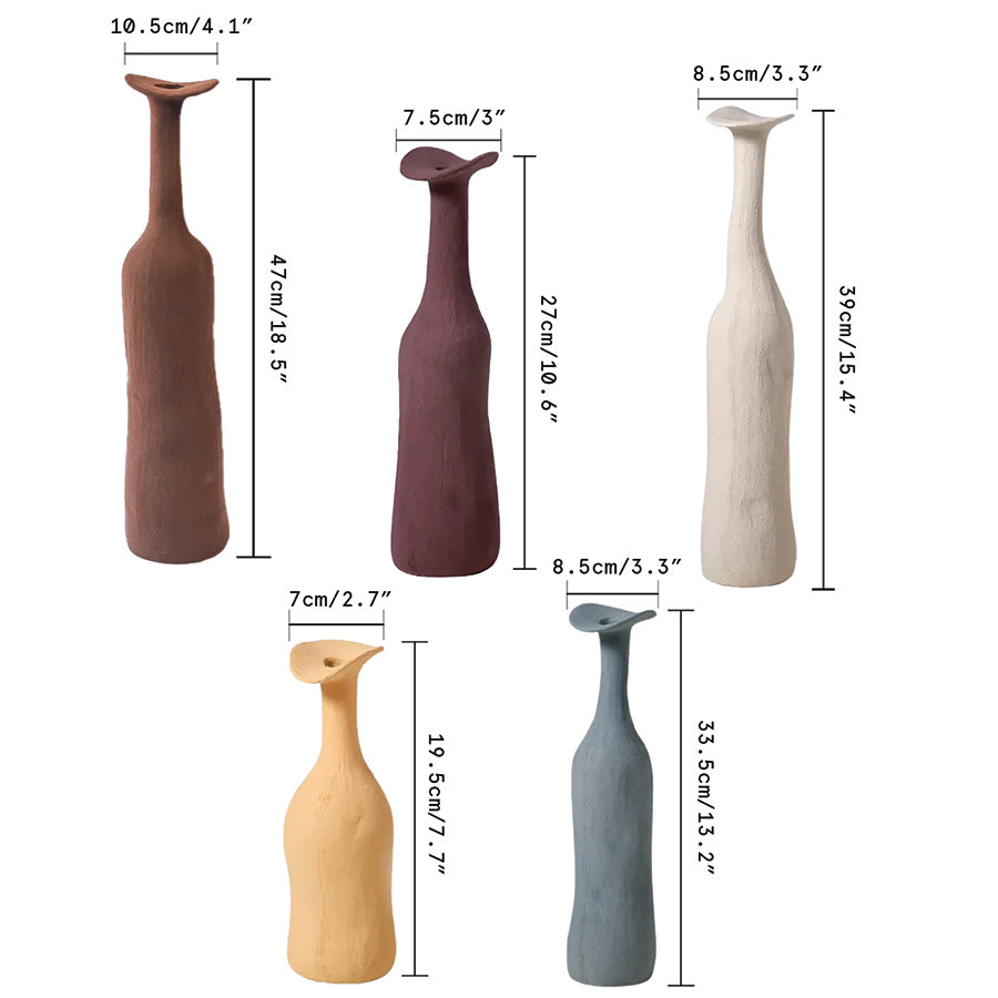 Morandi Keramik-Vase