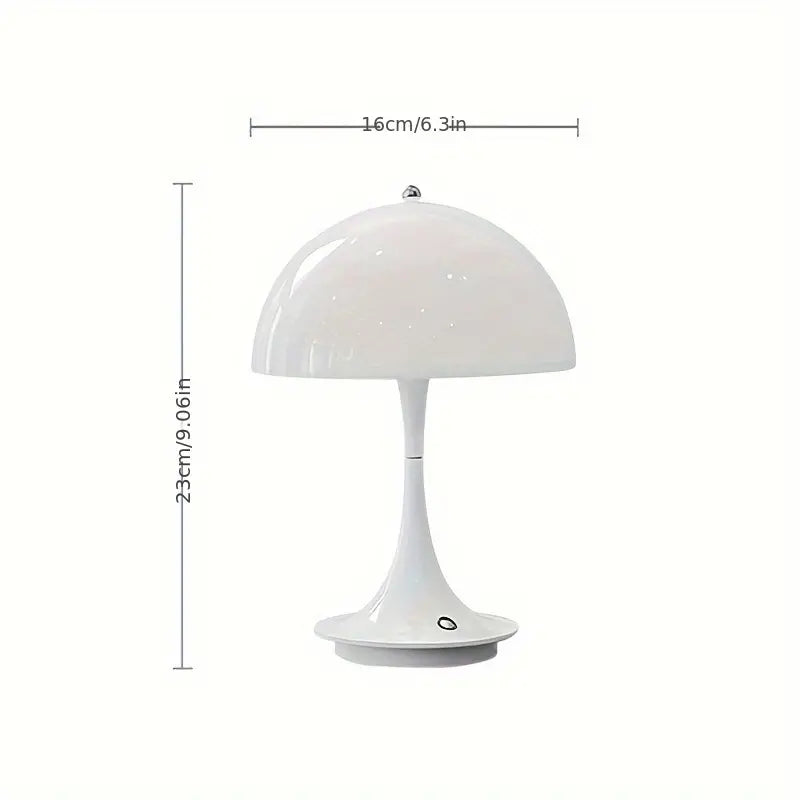 Moderne Mushroom Mimic LED-Tischlampe, 2W, einstellbare 3000K-6000K, Touch-Dimming