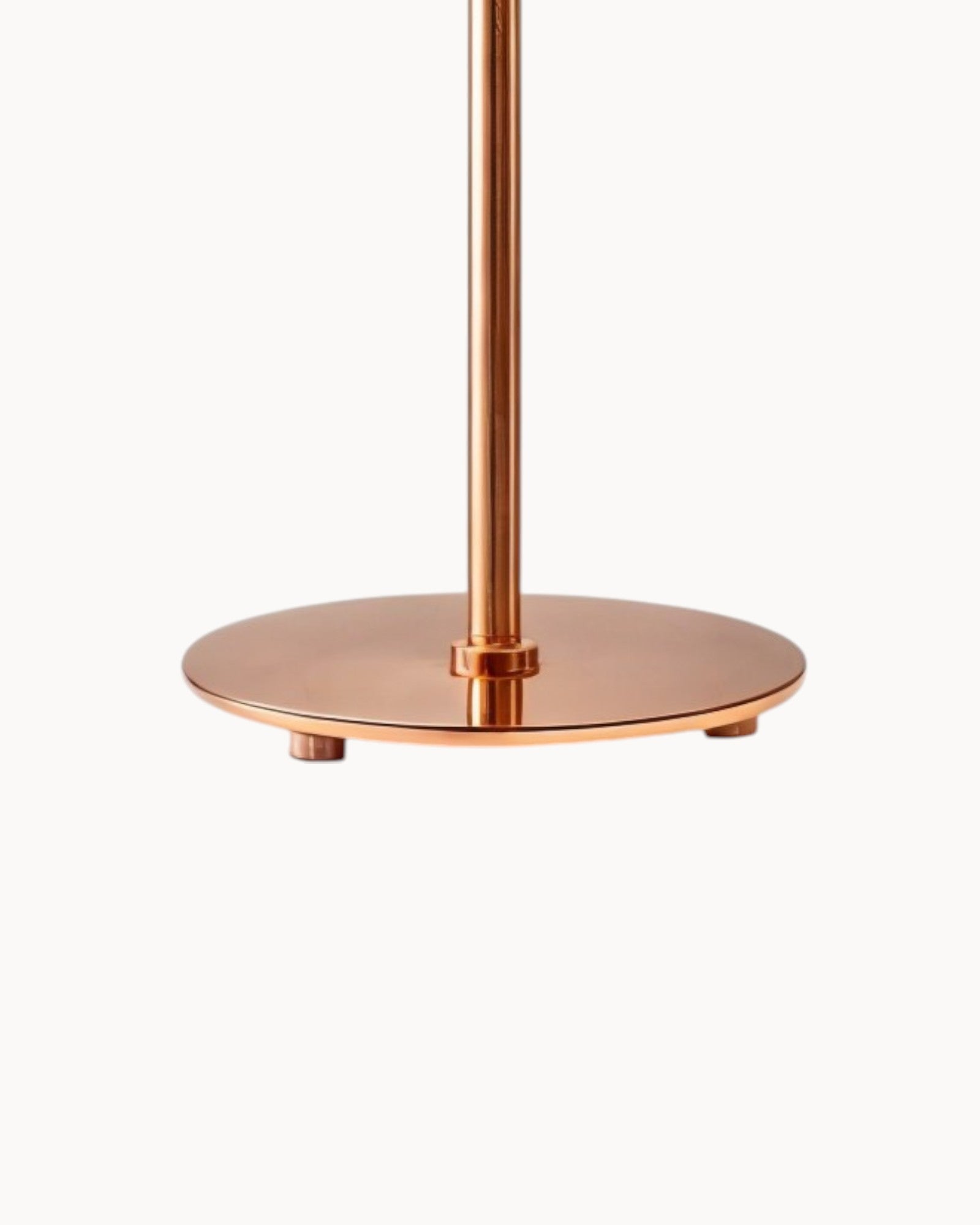 Tiffany Tischlampe – Amethyst Kristall Rosegold – Moderne Dekoration