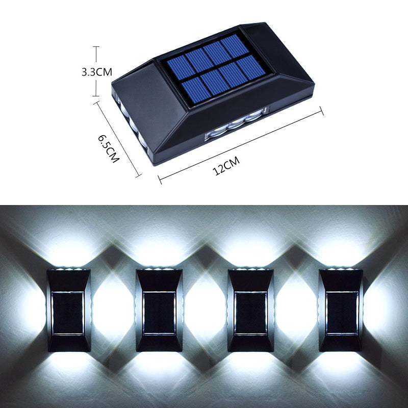 Wasserdichte Solar-Treppen- und Stufenleuchte