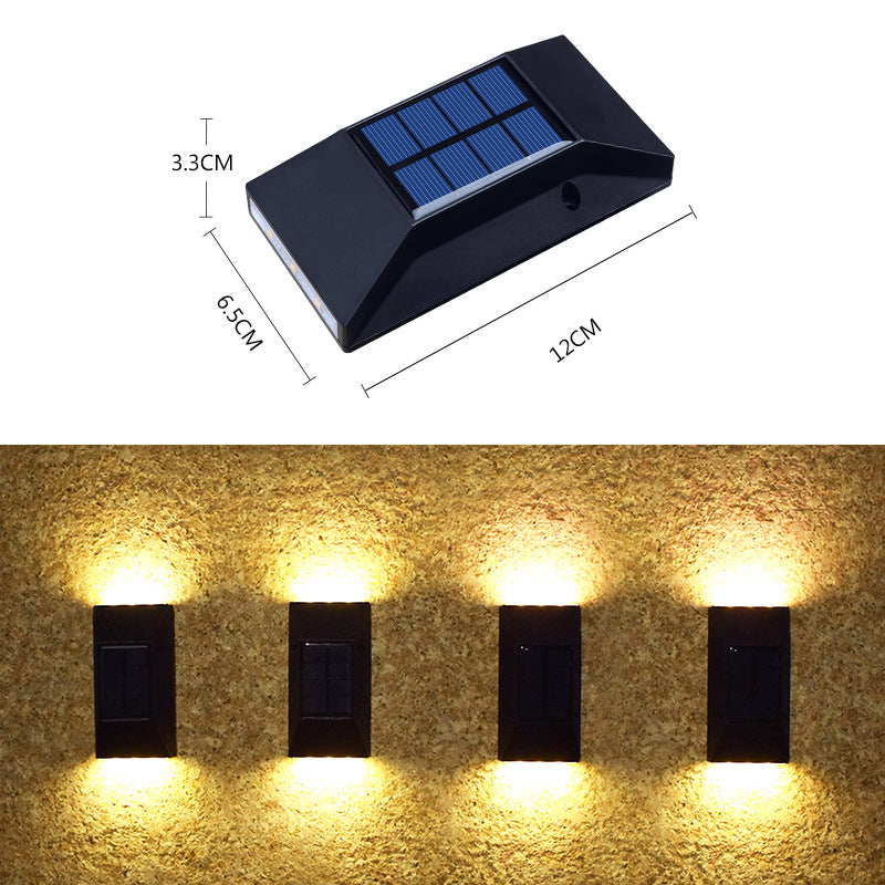 Wasserdichte Solar-Treppen- und Stufenleuchte