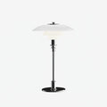 Moderne Glas Tischlampe mit 3-Schicht Lampenschirm