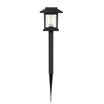 Vintage Solar Gartenleuchte – LED Außenleuchte mit Erdspieß
