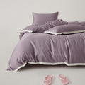 Premium Tencel Bettwäsche Set mit eleganter Patchwork-Optik