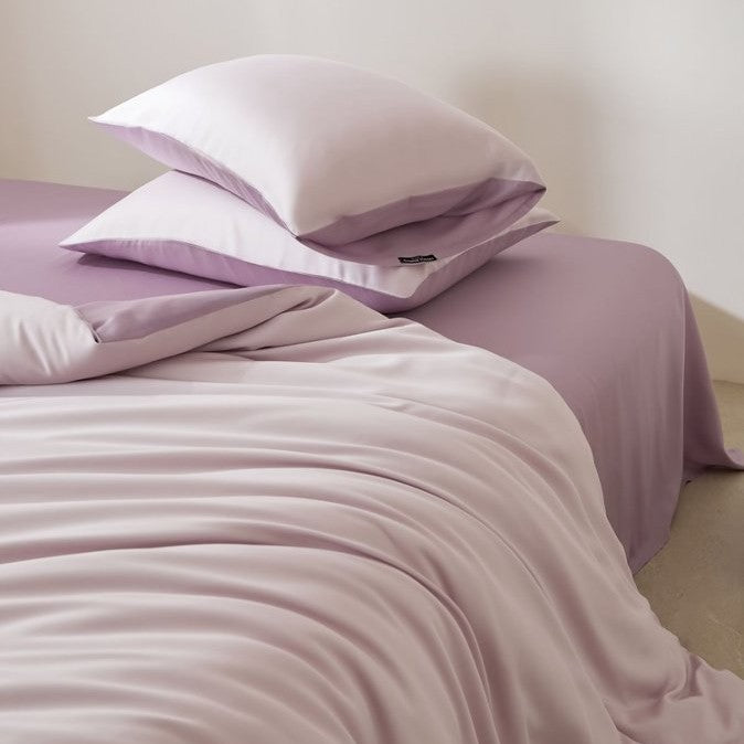 Tencel Lyocell Bettwäsche-Set mit kühlendem Effekt