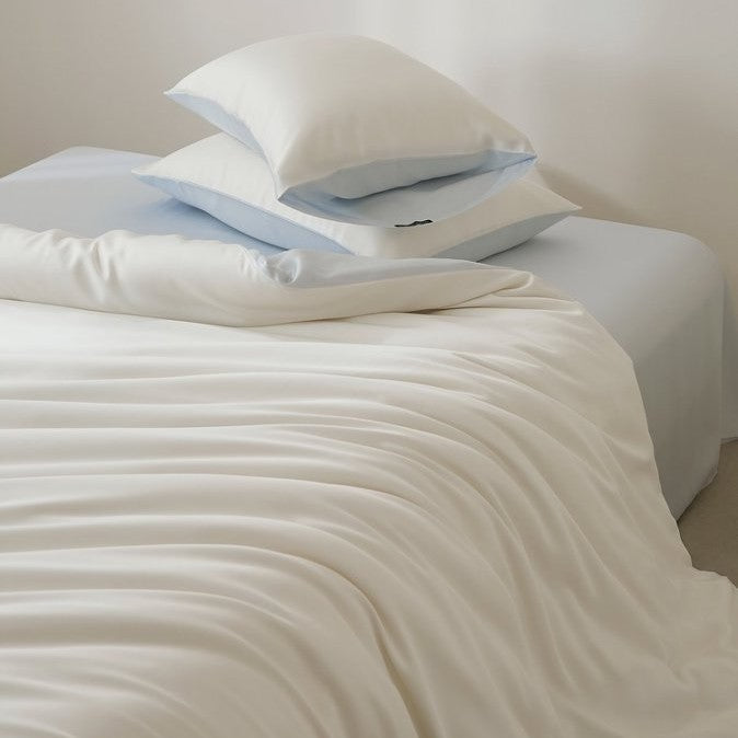 Tencel Lyocell Bettwäsche-Set mit kühlendem Effekt