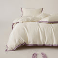 Premium Tencel Bettwäsche Set mit eleganter Patchwork-Optik