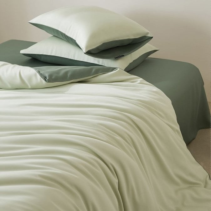 Tencel Lyocell Bettwäsche-Set mit kühlendem Effekt