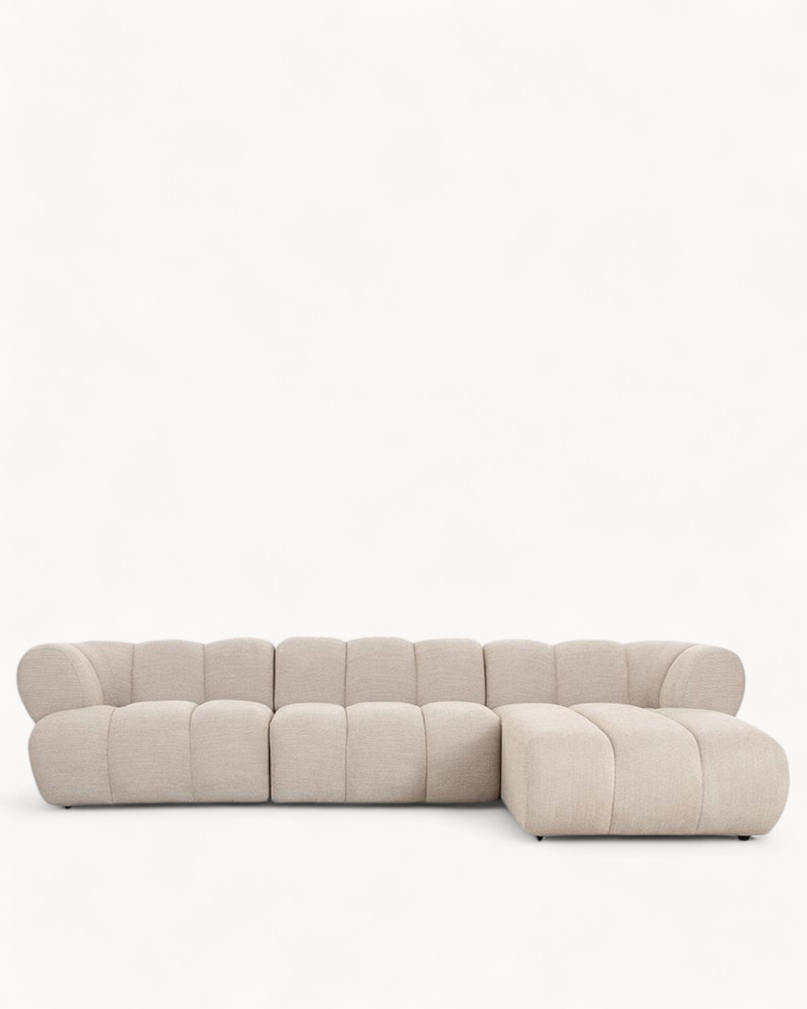 Sofa New York 4-Sitzer – Modular Beige Lounge – Modernes Design