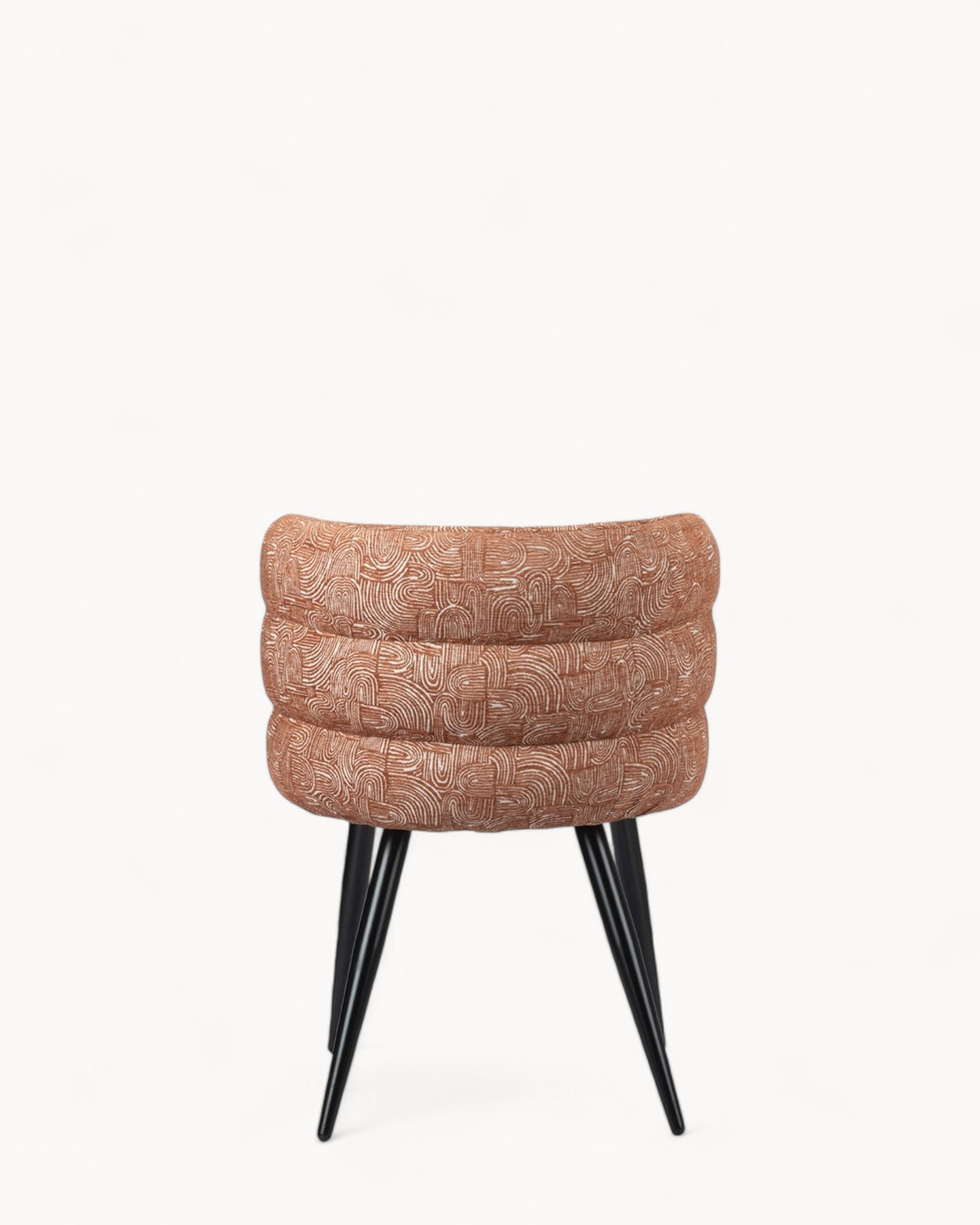 Cloud Chair Safiya Terrakotta – 2er-Set – Weiches Polster – Modernes Design