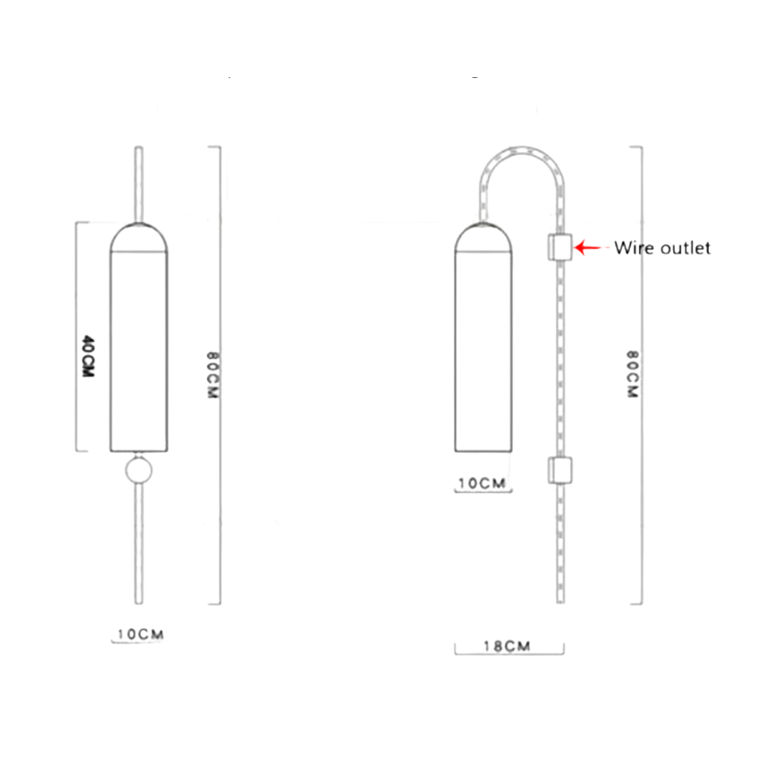 Moderne Wandleuchten aus Messing | Tannengrün & Mattweiß | Up/Down LED-Beleuchtung