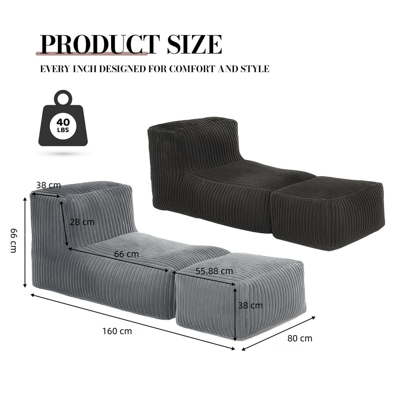 Modularer Boden-Loungesessel