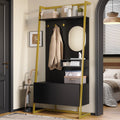Moderne Kompaktgarderobe mit Spiegel & Stauraum