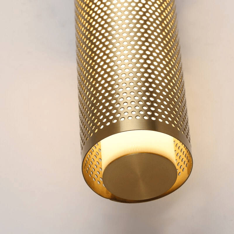 Luxuriöse goldene Wandleuchte | LED, ART DECO Stil, 12W, verkabelt