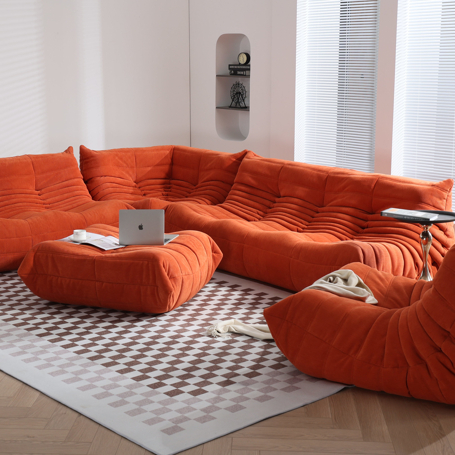 3-Sitzer Stoffsofa Togo