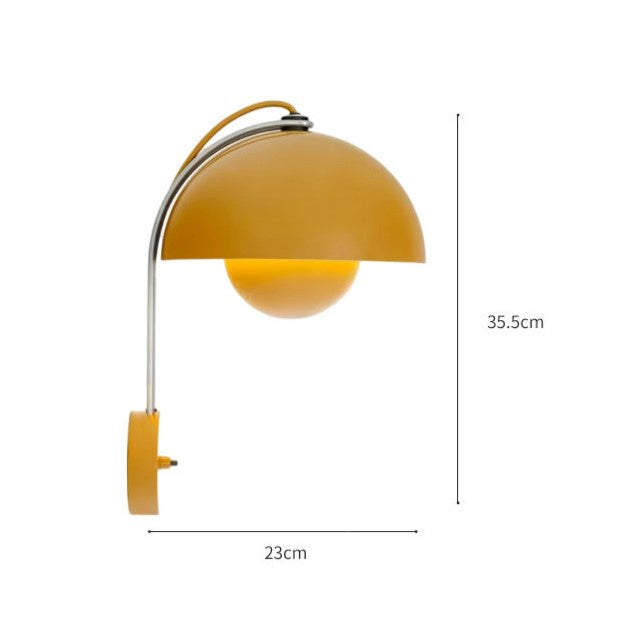Moderne Wandleuchte im Knospen-Design – Elegante LED Wandlampe