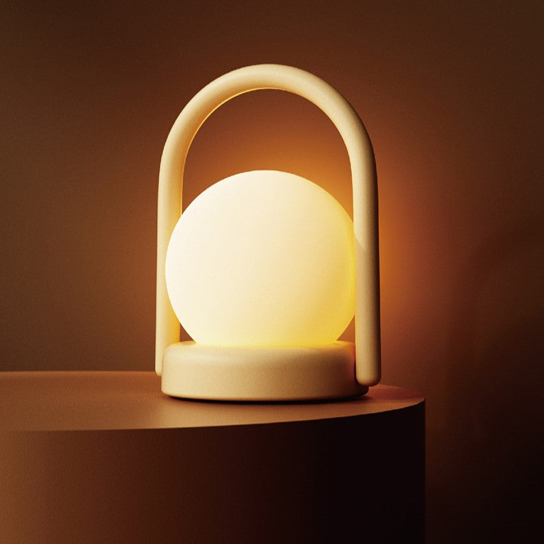 Retro-Handlampe für den Nachttisch