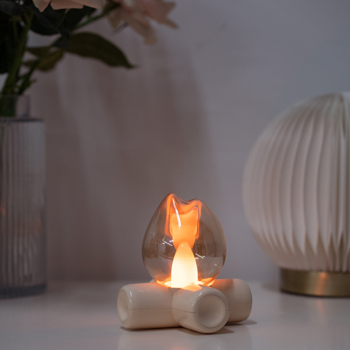 Dekorative Kamin-förmige Nachttischlampe