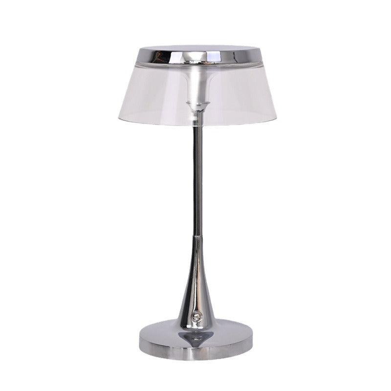 Minimalistische, wiederaufladbare Tischleuchte für stimmungsvolle Bar-Atmosphäre