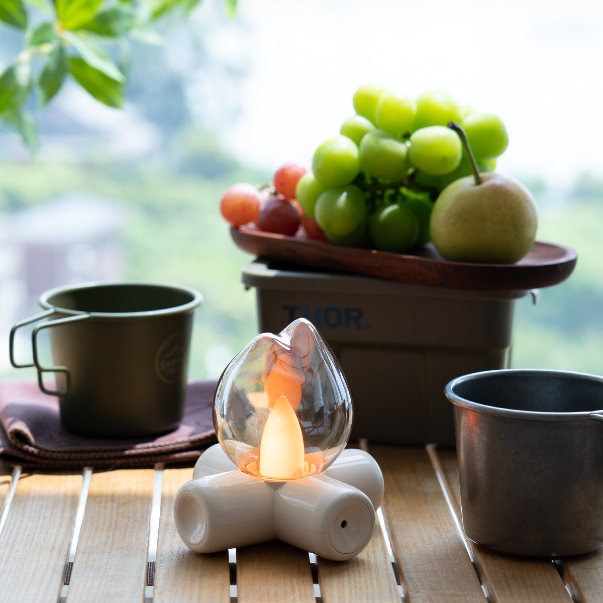 Dekorative Kamin-förmige Nachttischlampe
