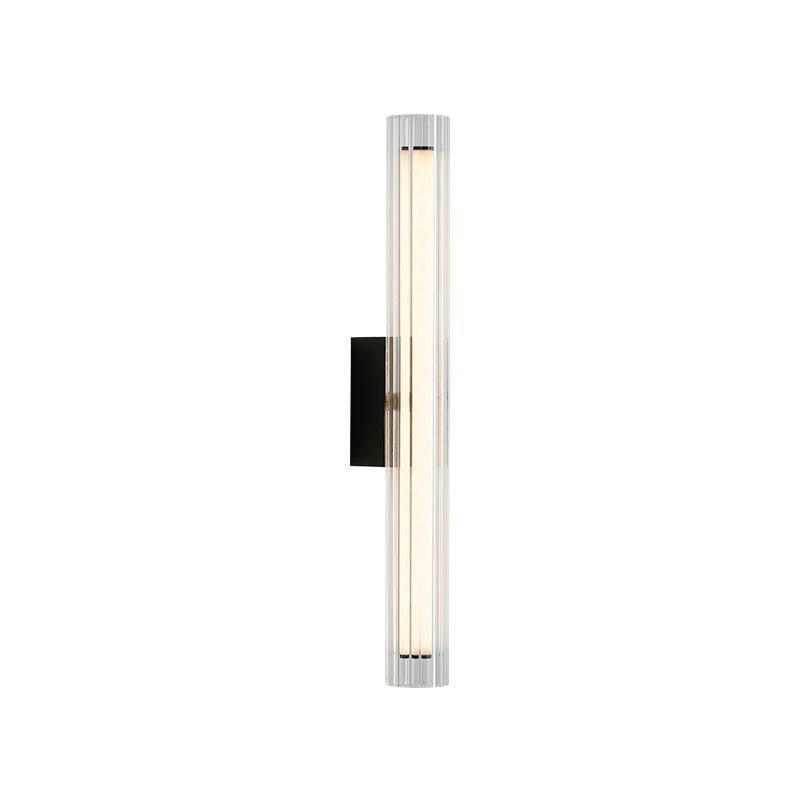 Minimalistische Glas-Nachttischleuchte