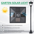 Solarbetriebene Garten-Wegleuchte im klassischen Laternenstil