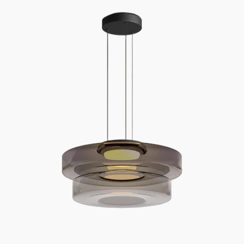 Moderne Glas-Pendelleuchte | Verstellbares Hängekabel, LED-Lampen | 12W