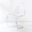 Ikonischer transparenter Lounge-Sessel im Panton-Stil