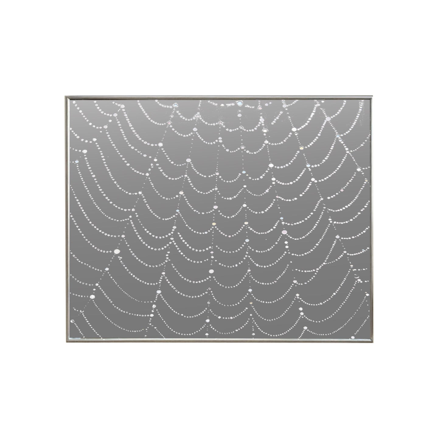 Moderner Wandspiegel im minimalistischen Bauhaus-Stil