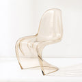 Ikonischer transparenter Lounge-Sessel im Panton-Stil