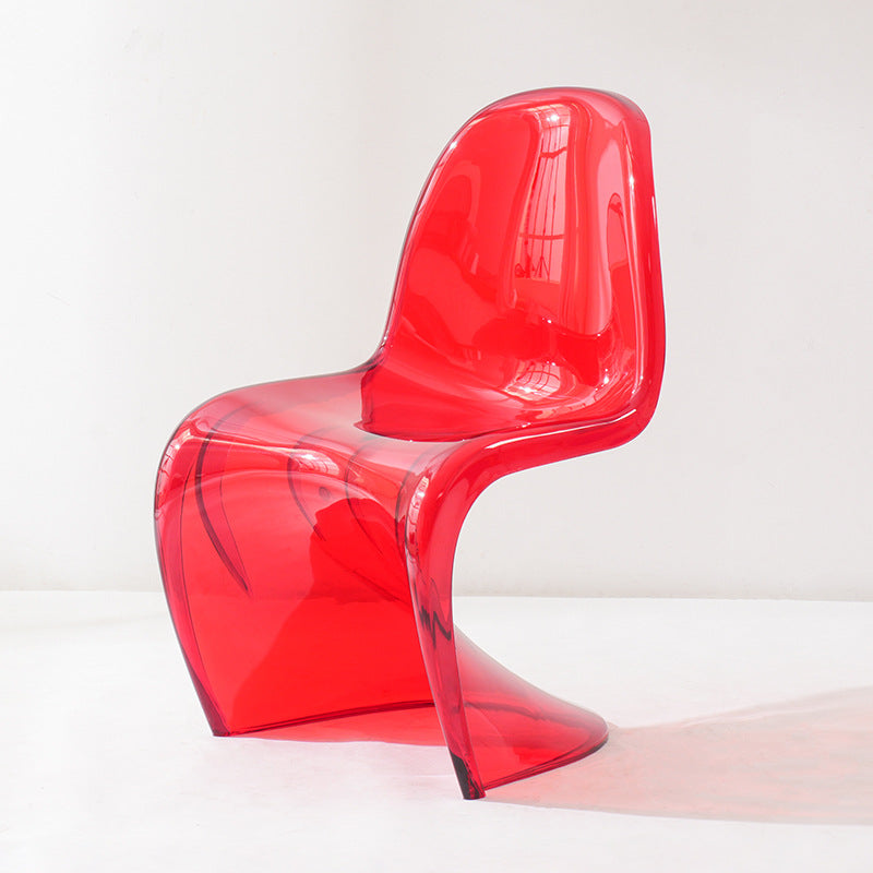 Ikonischer transparenter Lounge-Sessel im Panton-Stil