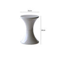 Versatile Hourglass Stool and Side Table