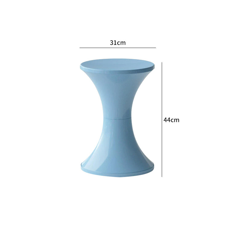 Versatile Hourglass Stool and Side Table